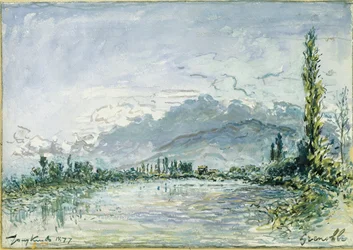 Floden Isere i Grenoble, 1877
